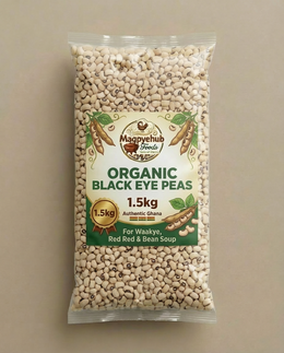 Magpyehub Organic Black Eye Beans— 1.5kg
